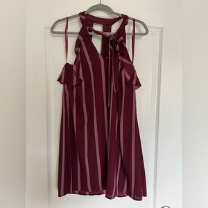 Deep pink/ purple dress